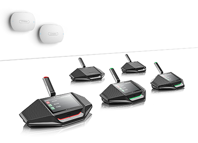 博世DICENTIS无线会议系统推出全新软件,提升会议连续性和灵活性