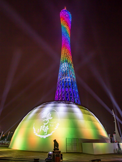 Vivitek(丽讯)为广州国际灯光节注入投影潮流新科技