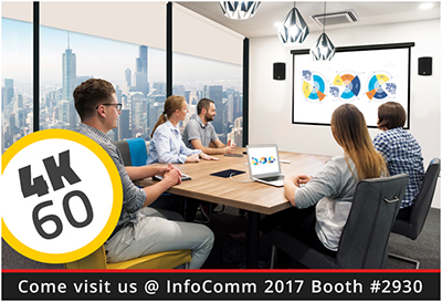 克莱默DIP-31M 4K60自动切换器适合中小型会议室