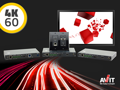 克莱默4K HDMI和VGA自动切换器可控制显示器和房间元素！