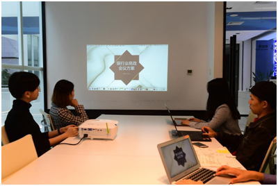 明基智能商务办公投影机感恩有你！