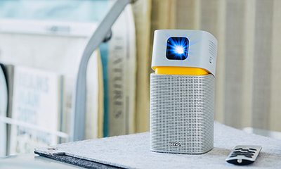 明基便携智能投影机GV1灵巧上市 给你多彩有氧生活