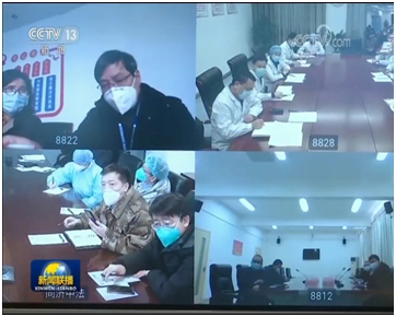 newline亮相央视新闻联播，助力中央指导组武汉一线抗“疫”