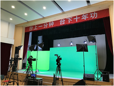 行走的绿箱如何布光?