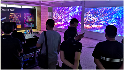 科视Christie与新经销商在中国举行路演