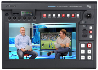 融媒体轻骑兵,专业的竖屏直播切换台Datavideo KMU -200初识