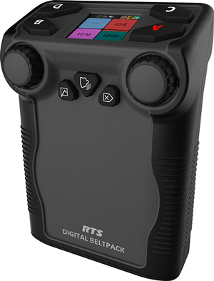 RTS Digital Partyline对讲产品家族DBP数字腰包机现已问世