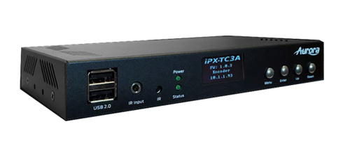 Aurora亚诺拉推出新品超低功耗4K60 4:4:4 IP收发器