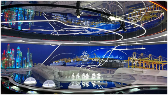 世博会首次走进中东，美国等9个国家馆纷纷选择洲明科技LED