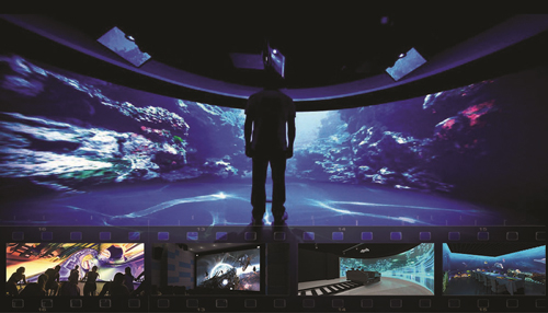 DLPLINK主动式立体3D超高清大屏幕显示系统方案