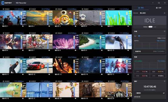 千视NDI多通道同步录制系统震撼上市！