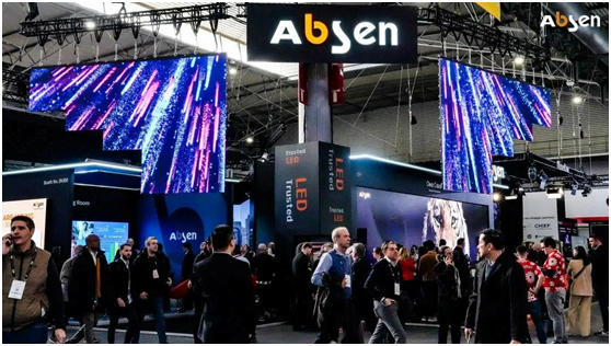 艾比森ISE 2023展捷报频传，沉浸式视觉盛宴震撼吸睛