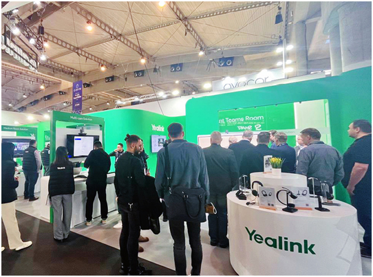 亿联网络携众多新品及智慧办公解决方案亮相ISE2023