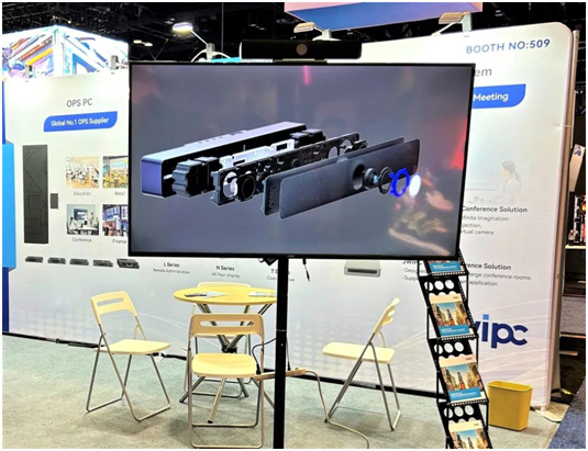 智微智能在美国InfoComm 2023开启全场景商显新“视”界！