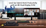 释放多任务生产力极限：ATEN 宏正推出 8K 双屏 KVMP™ 解决方案，更新桌面效能体验